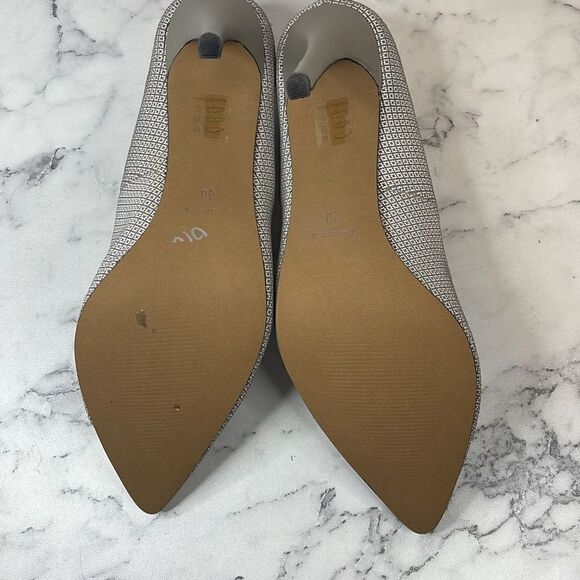 Reiss Millie Geo Print Court Pointed Toe Stiletto Heels 40 - Picture 5 of 6